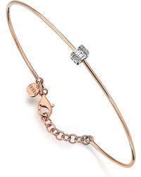 Reis Jewellery - Rose Baguette Diamond Bracelet - Lyst