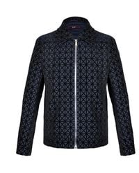 DAVID WEJ - Kensington Luxury Velvet Jacquard Aviator Set - Lyst