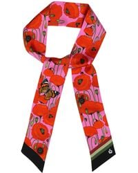 Kueen - Silk Scarf - Lyst