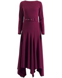 Meem Label - Layne Plum Dress - Lyst