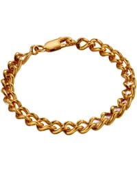 Posh Totty Designs - Plated Large Curb Chain Bracelet - Lyst