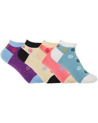 Peper Harow - Made in England - Trainer Socks Bundle – Peace - Lyst