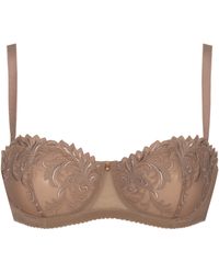 BonBon Lingerie - Neutrals Carmela Balconette Bra - Lyst