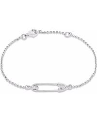 True Rocks - Safety Pin Bracelet - Lyst
