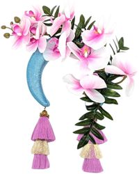 Julia Clancey - Snazzy Matilda Orchid Swinglette Bloom Flower Band - Lyst