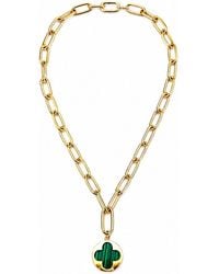 Persia Dona Jewelry - Clover Circle Necklace - Lyst