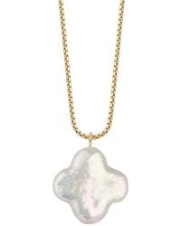 Katy Faye - Anaïs Pearl Necklace - Lyst