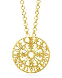 Myrto Katramadou Jewellery - Kaleidoscope Pendant-Plated Small -Classic - Lyst