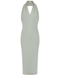 Celestine & Mae - Halterneck Wrap Dress - Lyst