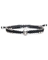 Harbour Uk - Skull Connection Rope Bracelet - Lyst
