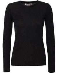 Julia Allert - Fitted Long Sleeve Top Lurex - Lyst