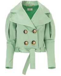 Lita Couture - Statement Jacket With Oversized Lapels - Lyst