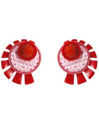 Gissa Bicalho - Acrylic Handmade Earring Sun Light - Lyst