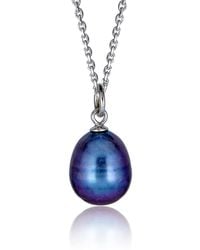 Cartography - Pearl On Sterling Chain - Lyst