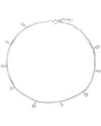 BLOOMTINE | Earth Angel HQ - Illuminess Premium Sterling 'Apah Water Goddess' Droplet Anklet - Lyst