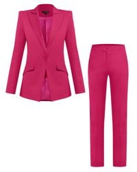 Tia Dorraine - Illusion Classic Tailored Suit - Lyst