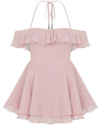 NAZLI CEREN - Evie Mini Dress - Lyst