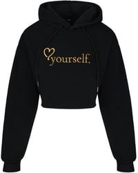 Rejected Hearts Club - Love Yourself Crop Hoodie - Lyst