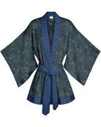 Artemis Muse - One Of A Kind Recyled Sari Kimono Unique Ninety Eight - Lyst