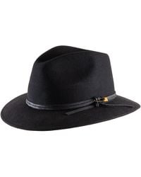 Shaded the Label - Mylor Wool Trilby Hat - Lyst