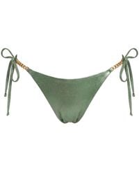 Room 24 - Mindy Bottom Metallic Mint - Lyst