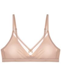 Journelle - Neutrals Victoire Bralette Blush - Lyst