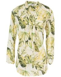 Jennafer Grace - Palma Tie Front Blouse - Lyst