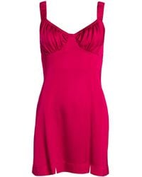 Roses Are Red - Cali Mini Dress In Fuchsia - Lyst