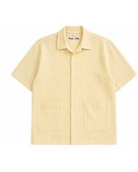 NOEND - Textured Convertible Collar Shirt - Lyst