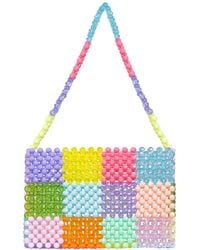 Tillie Beads - Handmade Sparkly Beaded Shoulder Bag - Lyst