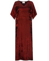 DHARA SHETH DUBAI - Shadow Of Sequin Shimmer Long Kaftan Halloween Party Dress With Side Slit - Lyst