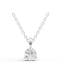 SEREIA OFFICIAL - 14K 0.75 Ct Prong Martini Pendant Lab Grown Diamond Solitaire - Lyst