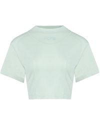 Pcfg - Neutrals Free Heaven Crop Tshirt - Lyst