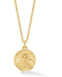 Dower & Hall - St. Michael Talisman Necklace - Lyst