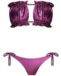 Nur Karaata - Shinny Sun Bikini Set - Lyst