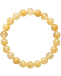 seree - Manifest Abundance Citrine Beaded Bracelet - Lyst