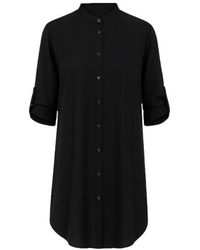 Conquista - Long Shirt With Print Detail - Lyst