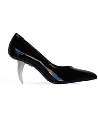 RIVERPEACE.CO - Pointed-Toe Patent Blade High Heels - Lyst