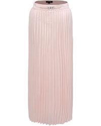 Smart and Joy - Sun Pleats Organza Midi Skirt - Lyst