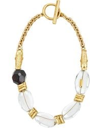 Corso Jewelry - Biwa Garnet Choker - Lyst