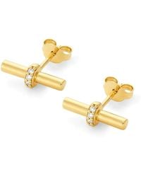 Dinny Hall - My World T-Bar Studs - Lyst