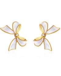 Milou Jewelry - Bow Earrings - Lyst