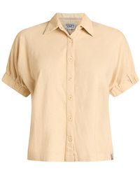 Known Supply - Neutrals Short Sleeve Button Up Tee - Lyst