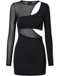 OW Collection - Kari Mesh Mini Dress - Lyst
