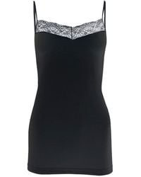 Zd - Zero Defects - Afrodita Lace Spaghetti Top V-Neck – Silky Softness & Breathability - Lyst