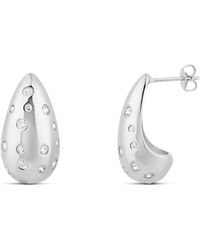 SHYMI - Tear Drop Inlay Stone Earrings - Lyst