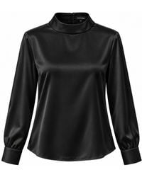 Smart and Joy - High-Necked Blouse With Long Sleeves - Lyst
