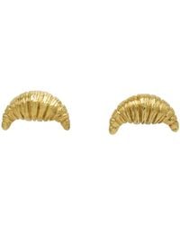Sophie Simone Designs - Croissant Mini Earrings - Lyst