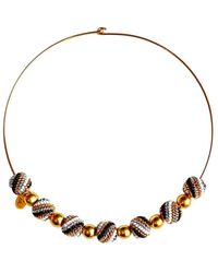 Iliana Arrazola - Magic Ball Necklace, And, Glass Beads, Beaded Jewelry - Lyst