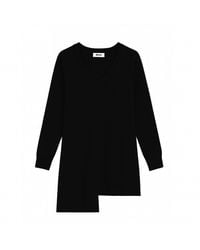 Nuvv Collection - Asymmetric Merino Wool Sweater – Premium Italian Yarn - Lyst